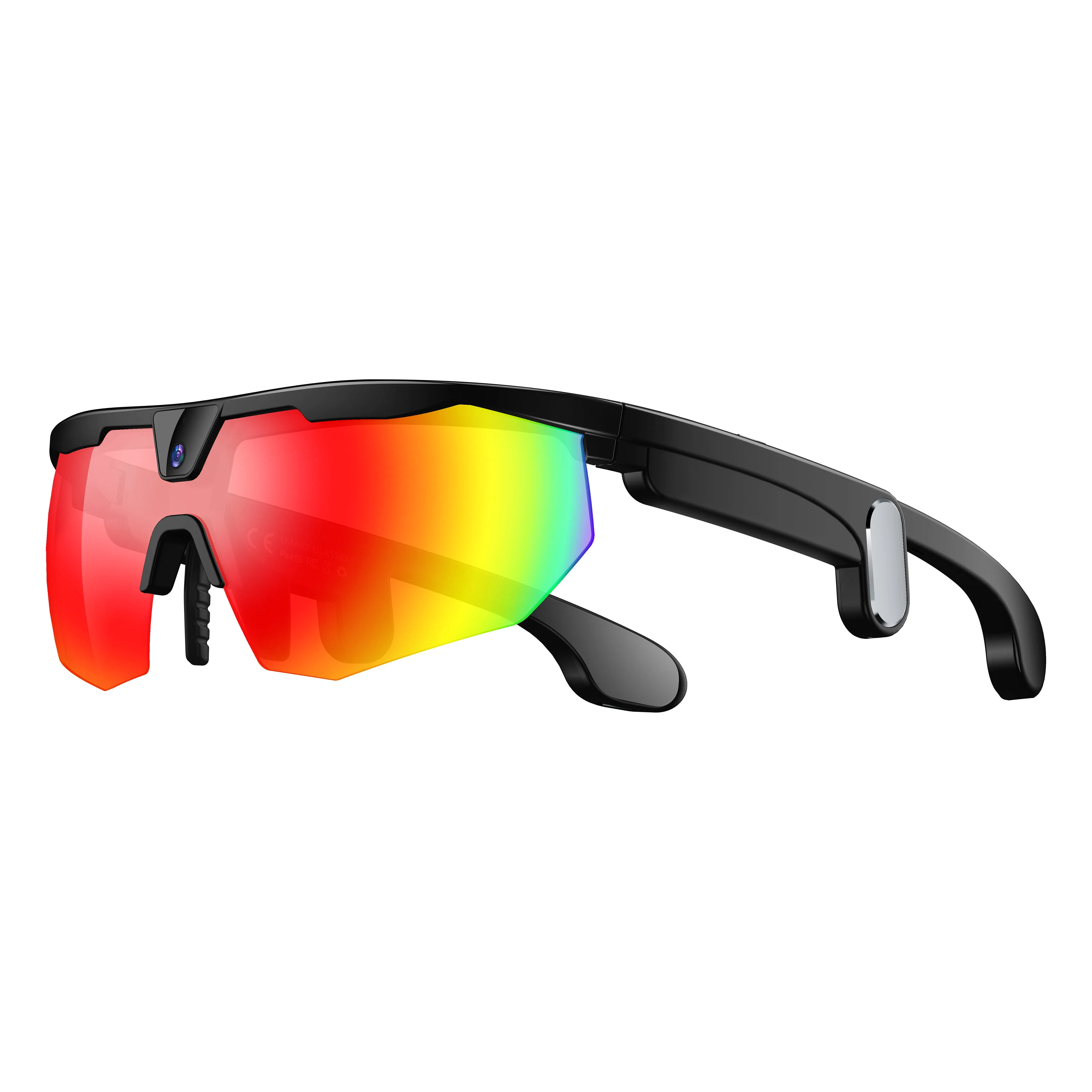 Smart Glasses Built for Cyclists Deliver Handsfree Recording Sun Protection and Music