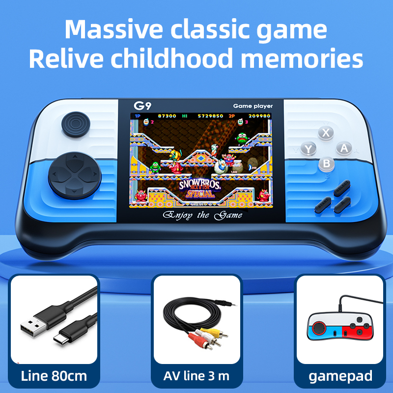 Портативная игровая консоль G9 Mini Arcade Classic 666 в 1