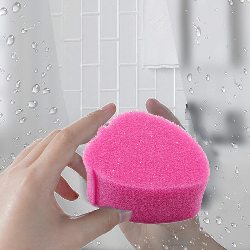 Fruit Scrubz Apple Shape Cleaning Sponge Dual Texture Household Kitchen Clean Scourer Sponge Pads
