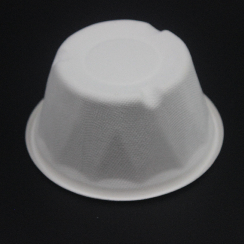 Plastic Free Disposable Sugarcane Tableware Bagasse Bowl with Lid