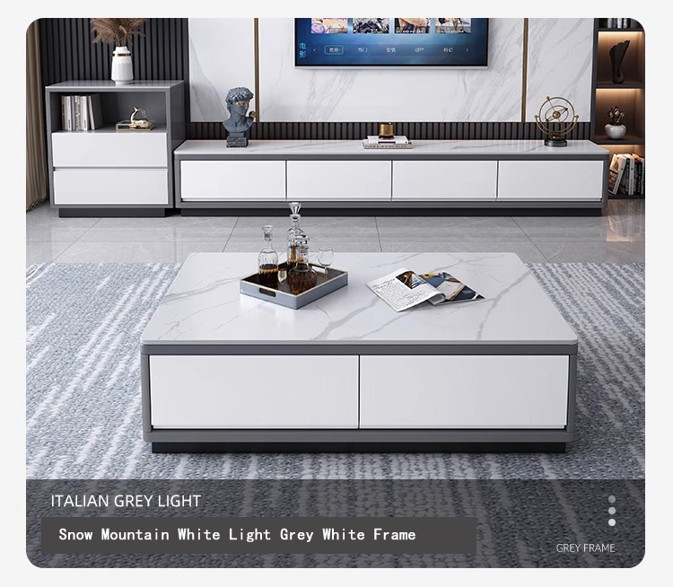 Мебель для гостиной деревянная тумба под ТВ столик комплект