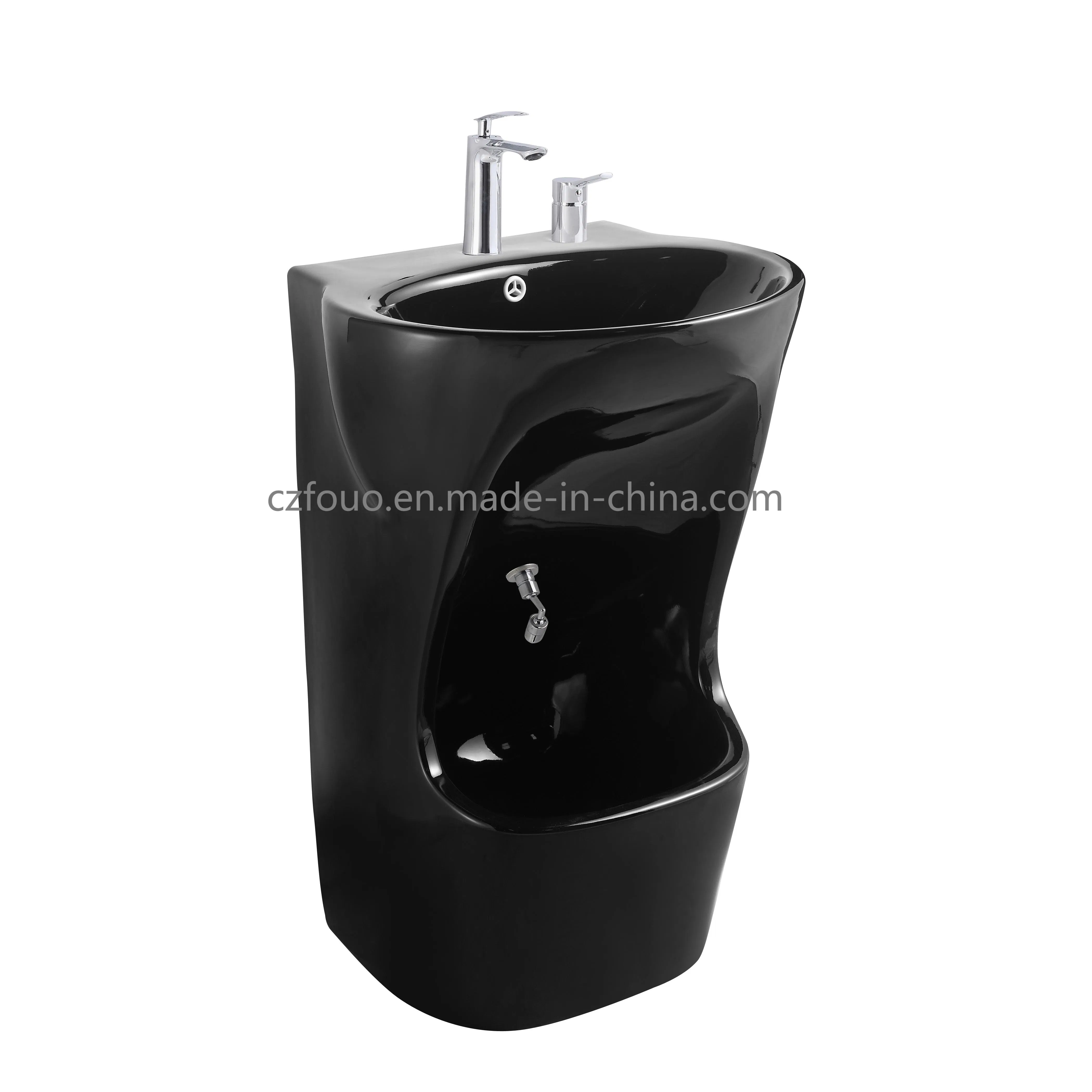 Muslim Basin Wudu Basin Wash Foot Arabia Sink Unique Modern Double Level Wash Basin Stand Pedestal Whole Set Accessory Basin