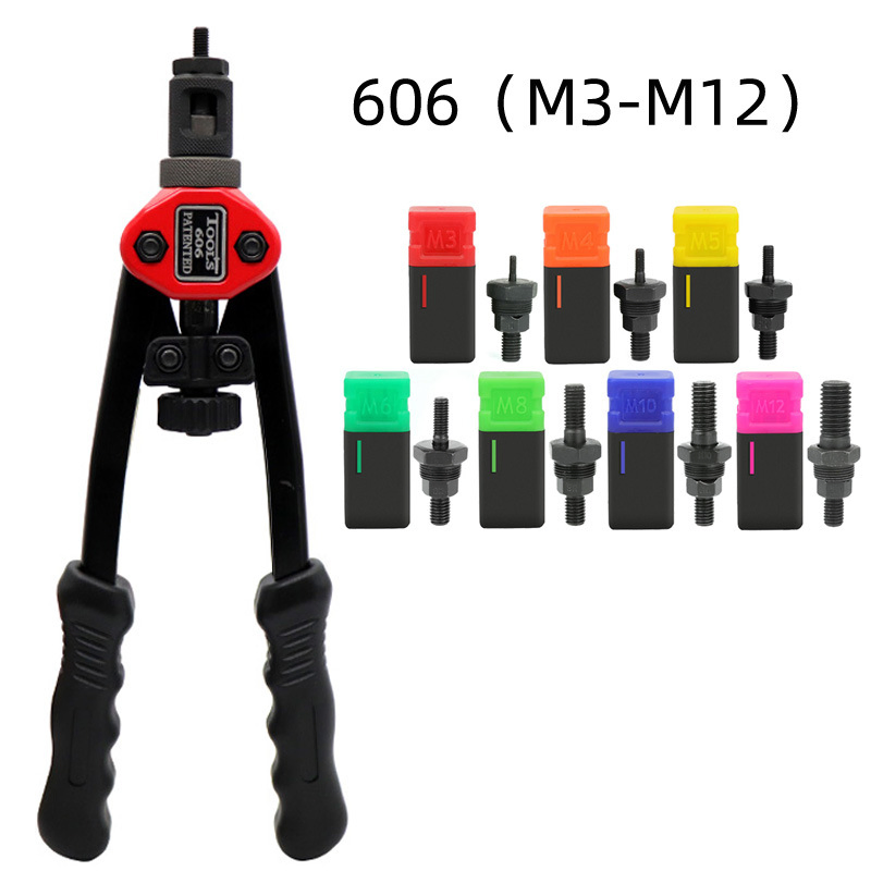 High Quality Bt605 Bt606 Hand Riveter Gun Auto Rivet Tool Manual Rivet Nut Gun