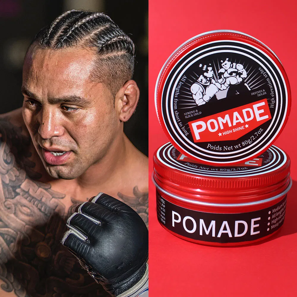 Cangty OEM High Quality Men's Hair Care Products Argan Oil Strong Hold Hair Styling Cream Wax Pomade with Texturizing Effect ODM