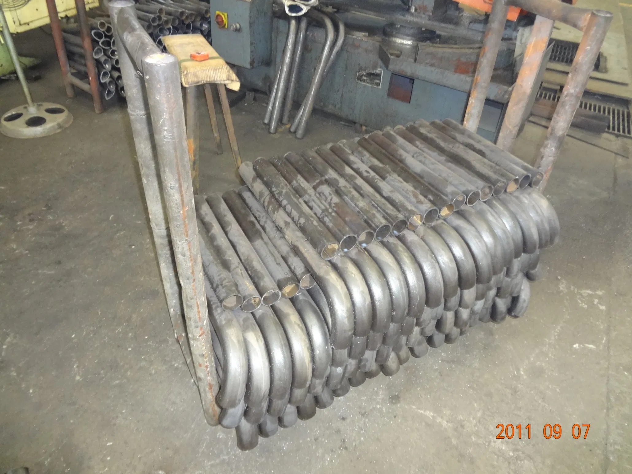 Ningbo Factory Galvanized Handrail and Stanchions for Industry Platform Staircase