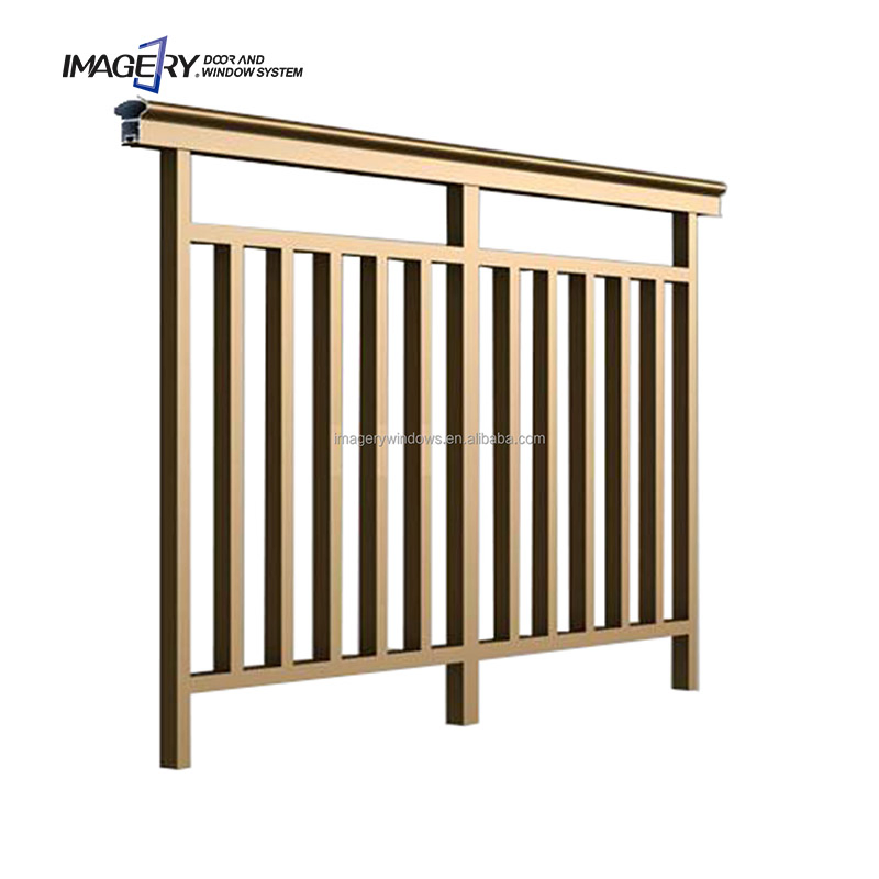 New Innovation Staircase Hand Aluminium Frame Balustrade System Handrails Railing Designs