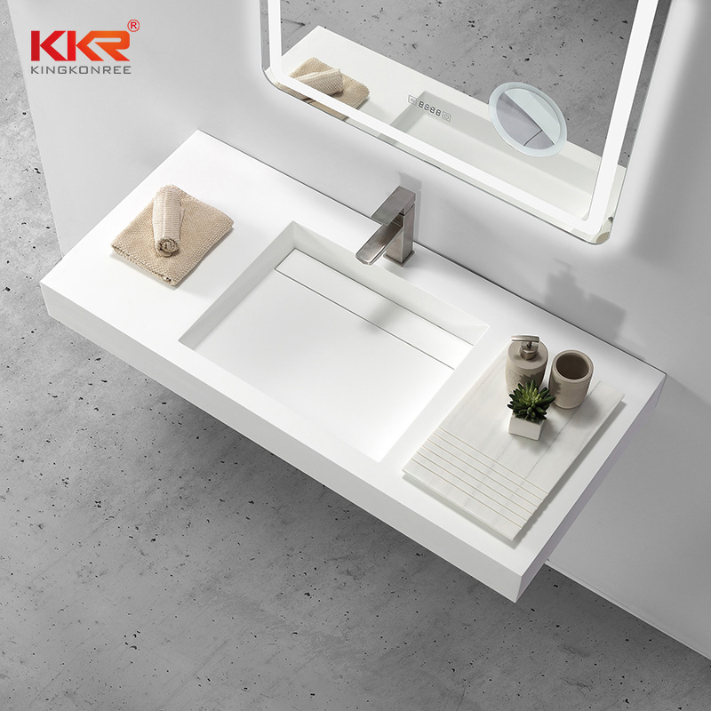 New Design Resin Stone Cabinet Wash Basins