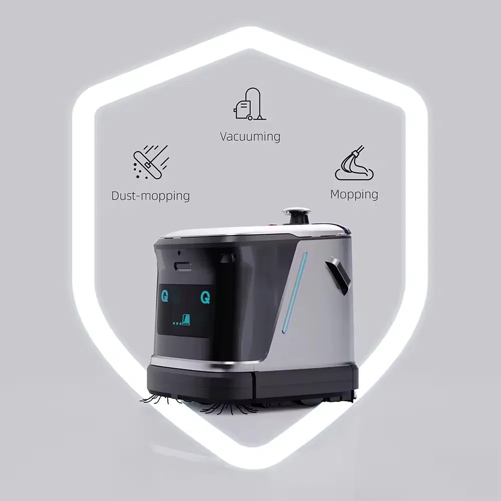 Intelligent Cleaning Robotic Sweeper Machine Unmanned Robot Floor Scrubber