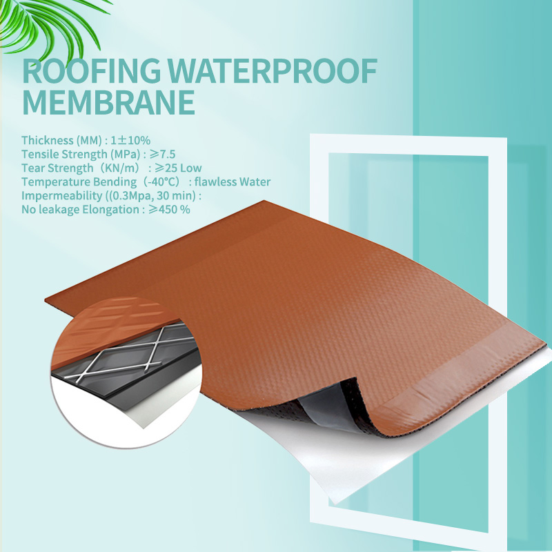 Self Adhesive Waterproof Membrane Flashing Tape for Skylight Perimeter Sealing