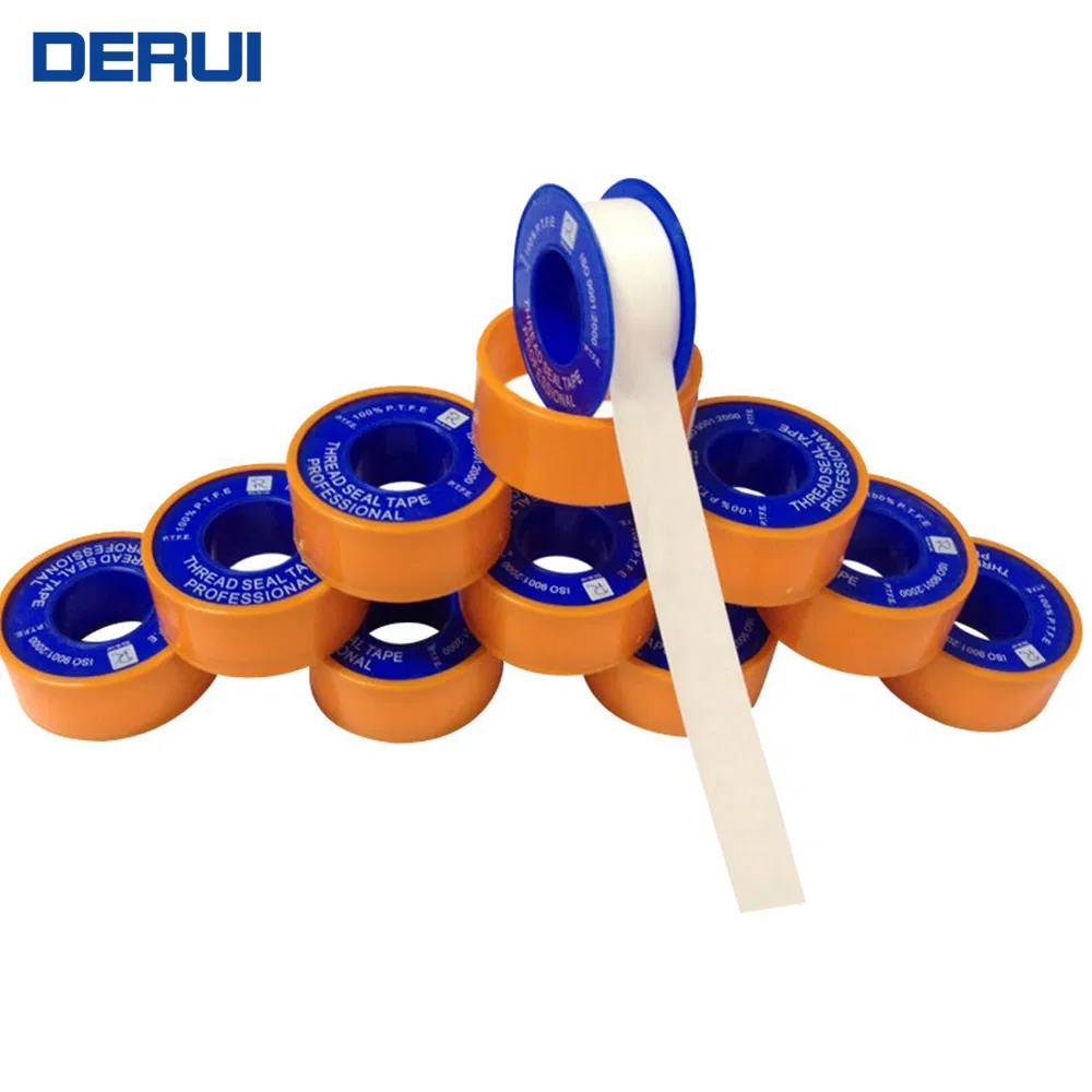 OEM/ODM Custom Logos Colors Waterproof PTFE Plumbing Tapes for Threads Seal