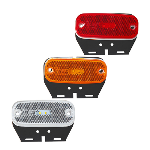 Водонепроницаемый LED боковой габарит E-MARK для грузовиков и трейлеров