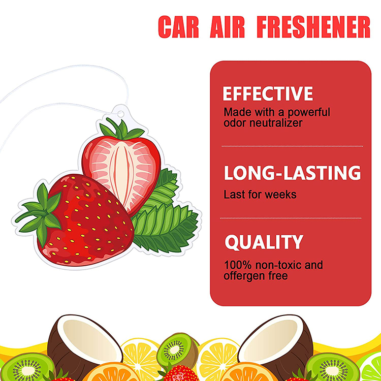 Factory Price Long Lasting Accept Logo Printed Custom Cartoon Girl OEM Air Freshener for Car