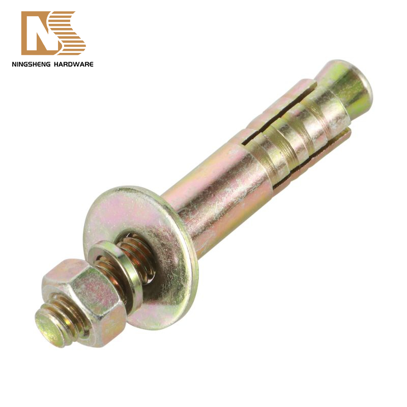 Anchor Bolt Carbon Steel Stainless Wedge Expansion Bolt Through Dry Wall Anchor