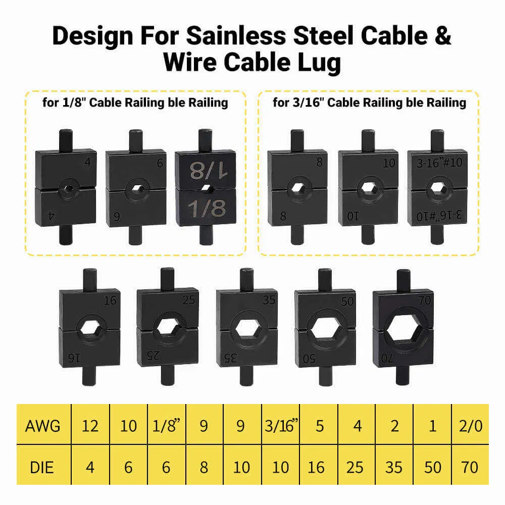 Emeads Yqk-70 Manual Hydraulic Tool and Cutting Tool