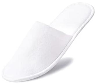 Disposable Nonwoven Coral Fleece Indoor Hotel Amenity Slipper EVA Slippers