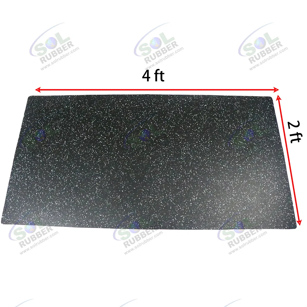 Sol Rubber EVA Foam Mats with Rubber Top Interlocking Floor Tiles Mat