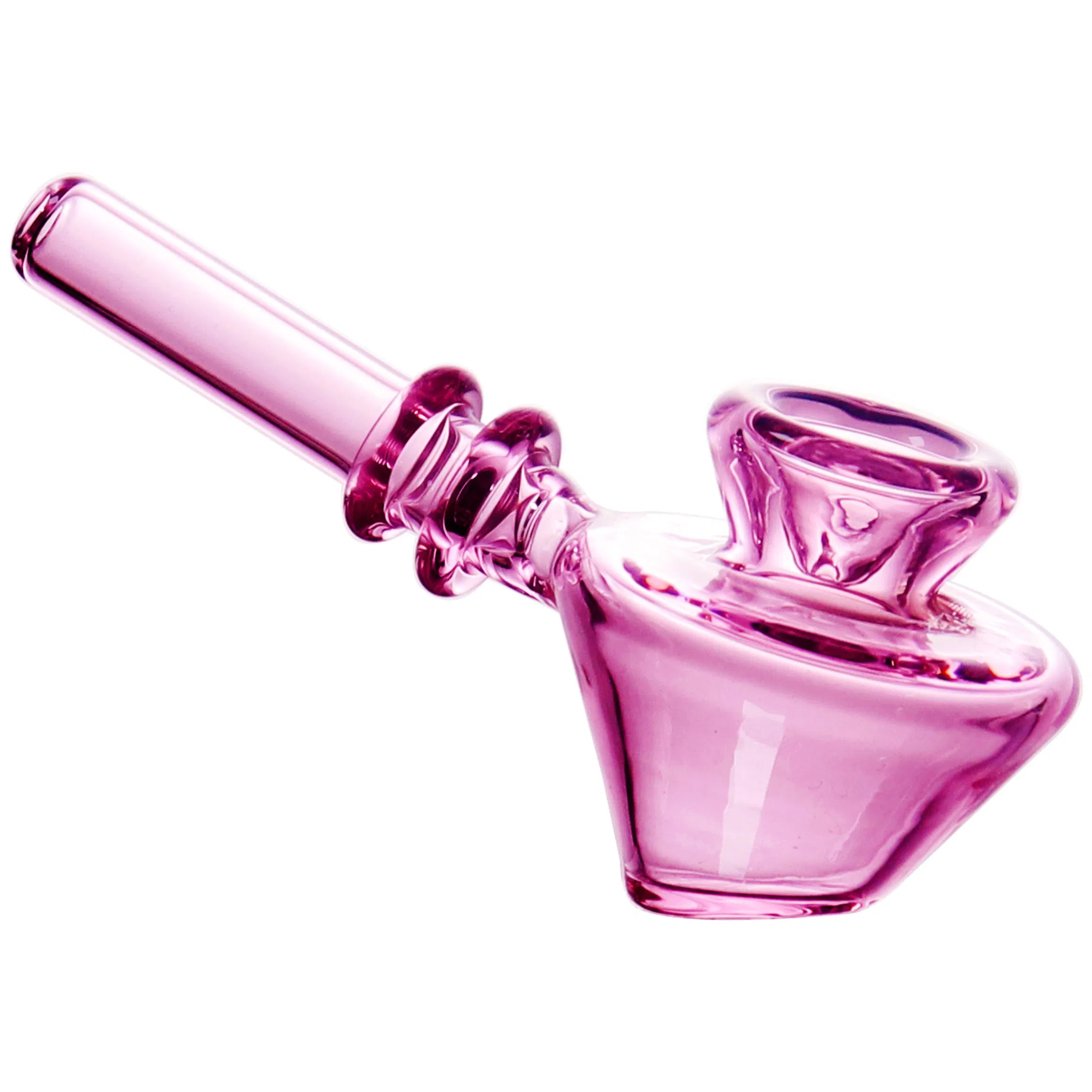 Gp-0915 Hookah Shisha Rose Design Smoking Glass Water Pipe Sweet Puff Hand Pipe