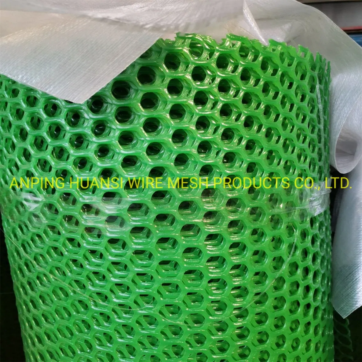 PP Net Plastic Flat Extruded Mesh Used as Safety Fence
