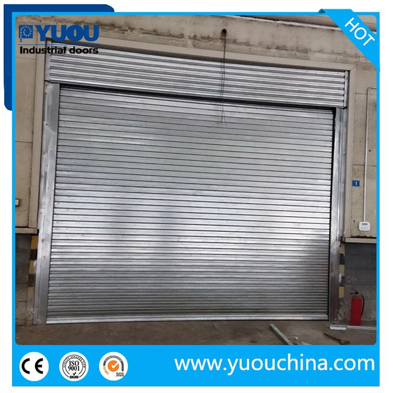 Industrial Exterior & Interior Fire Prevention Metal Aluminum Roller Shutter Rolling Door
