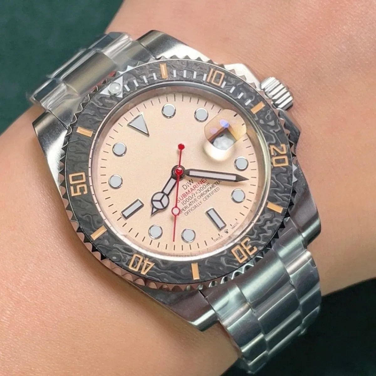 Automatic Mechanical Chronograph Watch High-Quality 1: 1 Replica Men's Luxury Watch Swiss Movement Waterproof Sport Watch