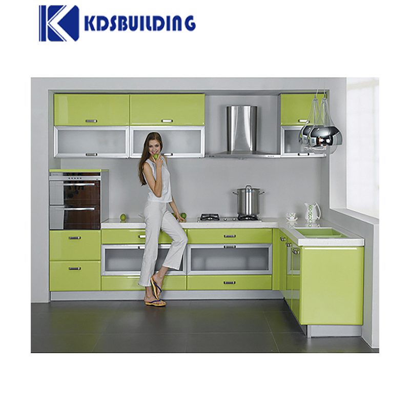 New Arrival Complete Kitchen Set White Oak Kitchen Cabinet Furniture Storage Cabinet