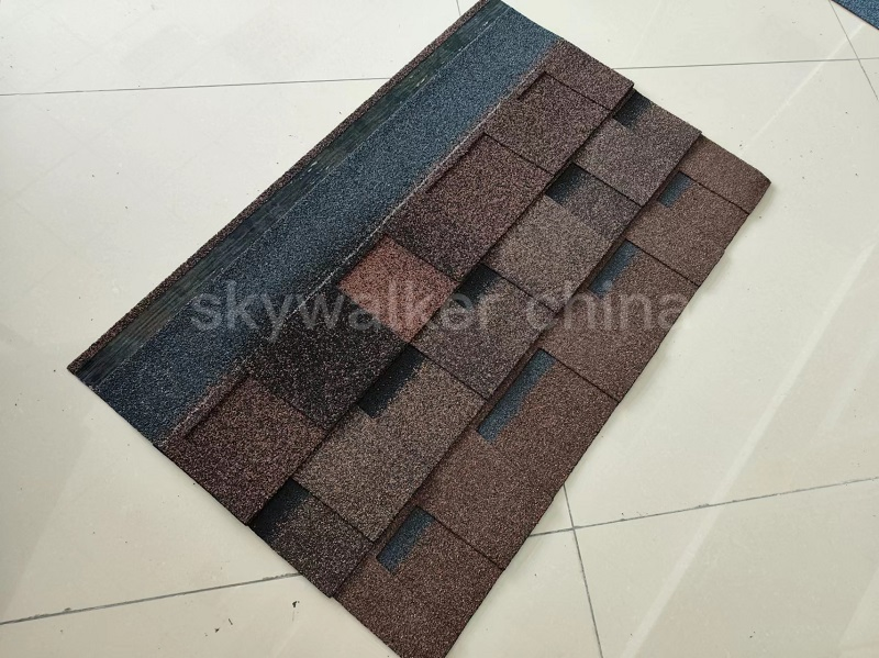 Bitumen Asphalt Shingles for Tropical Forest Rainy Weather Asphalt Roof Tiles