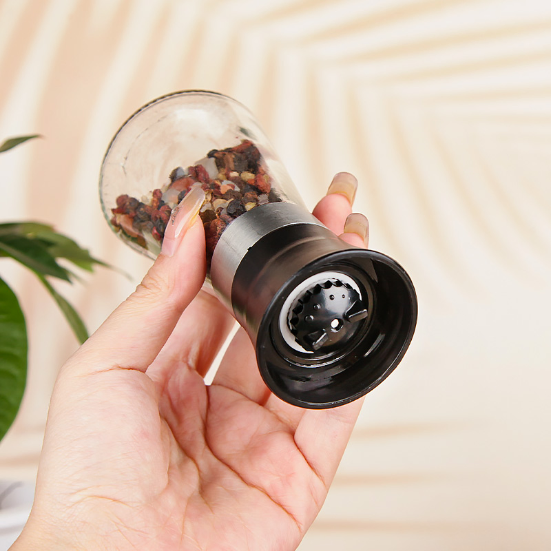 Ручная мельница для специй 180 мл, стеклянная