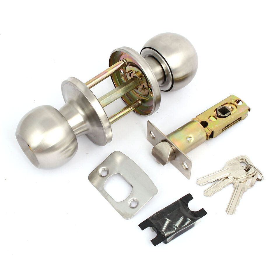Entry Privacy Passage Cylindrical Round Tubular Door Knob Lock