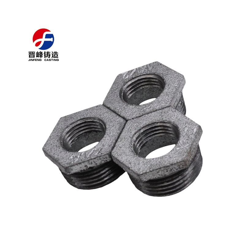 Jinfeng Galvanized Malleable Iron Bushing NPT/BSPT ASTM Standard