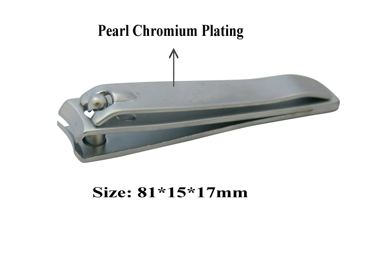 Wholesale Professional Peral Chrome Custom Nail Cutter Nail Clipper Nail File Set with Case Nail Clipper