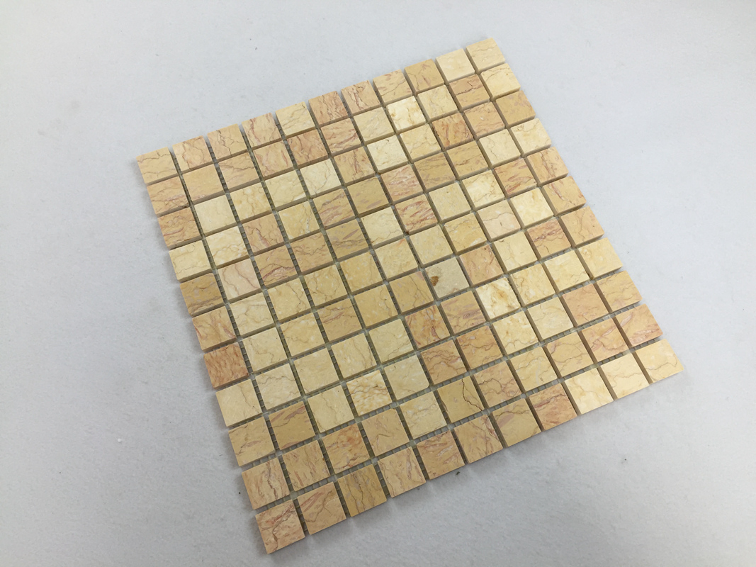 Мозаичная плитка из мрамора Savy Light Geo, 30x30 см