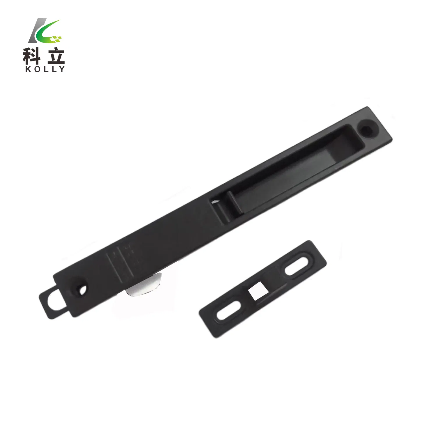 Space-Saving Flush Handle with Smooth Sliding Glass Design