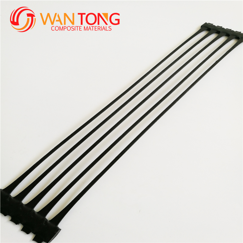 HDPE Uniaxial Geogrid Ux 160kn/M for Retaining Wall Application