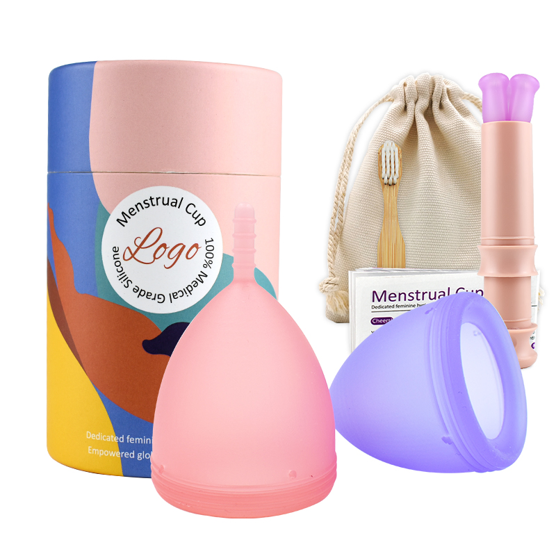 Factory Private Label Menstrual Cup Made by 100% Medical Grade Silicone Soft and Comfortable to Use Women Period Cup