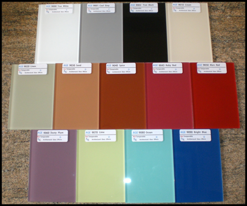 Tempered Color Decorative Glass with TUV SGCC Csi Certification