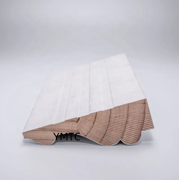 Excellent Quality White Primer Floor Decoration Skirting Board MDF Building Material