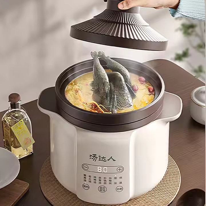 Non-Stick Stew Pot for Chicken, Duck, Fish, and Pork
