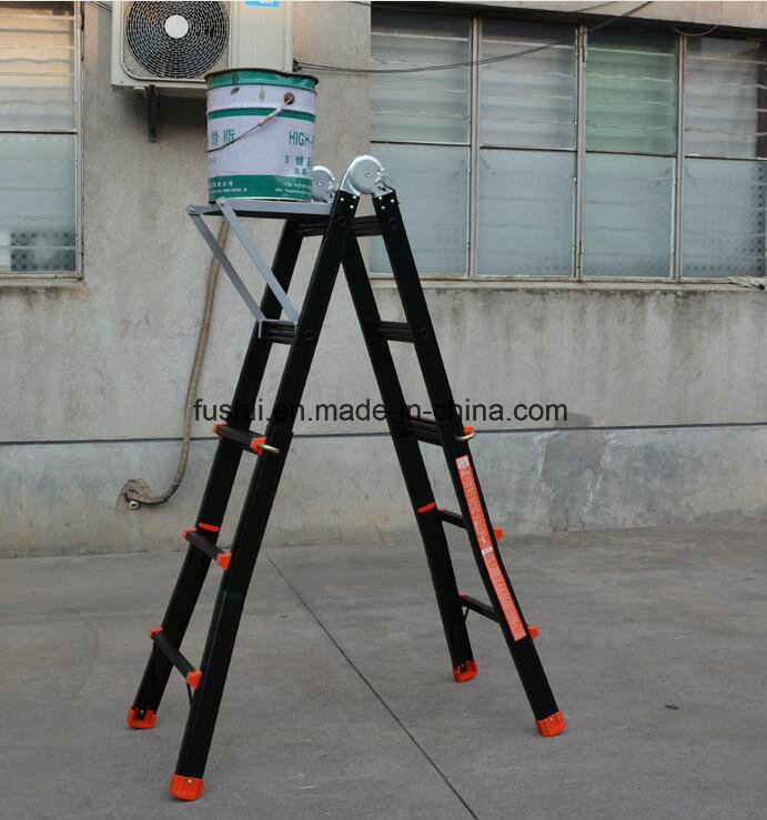 Outdoor Wooden Stepst Step Fiberglass Ladder Used Scaffolding for Sale