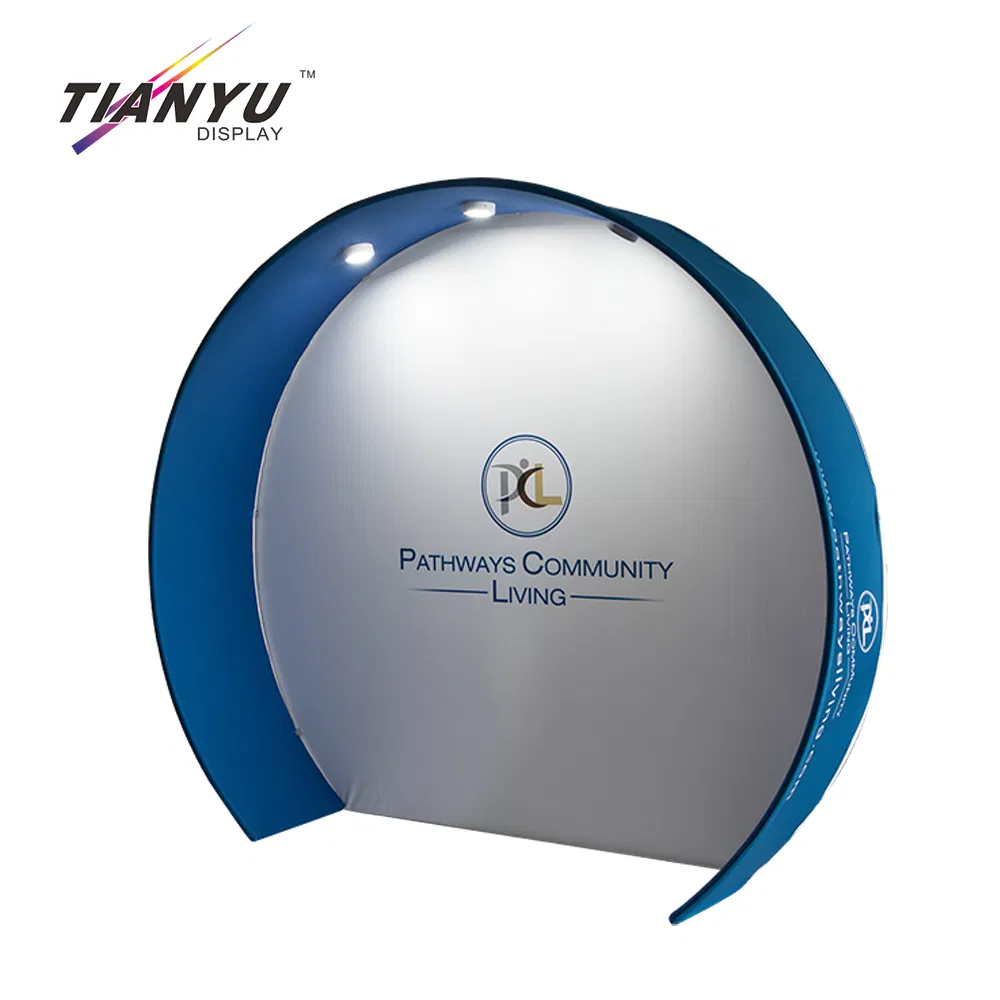 Flexible Exhibition Display Booth with Lightweight and Foldable Features