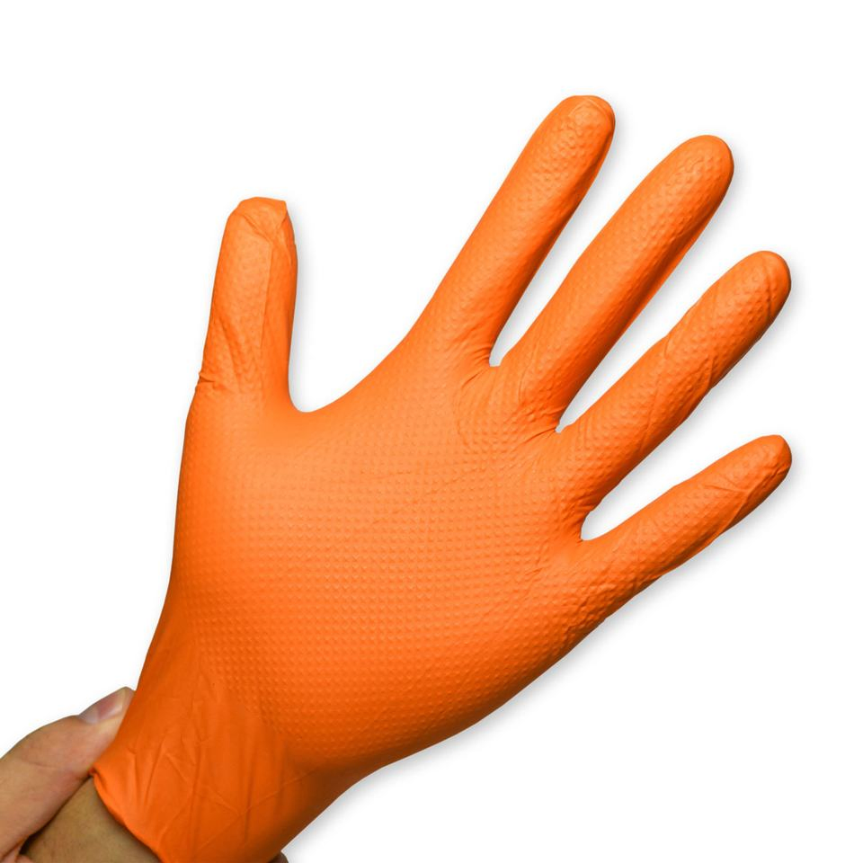 X-Large Nitrile Exam Gloves Powder-Free Disposable Safety Gloves Medical Industrial Use Latex-Free