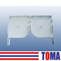 165 mm 45 Degree Die Casting Aluminium Side Plate