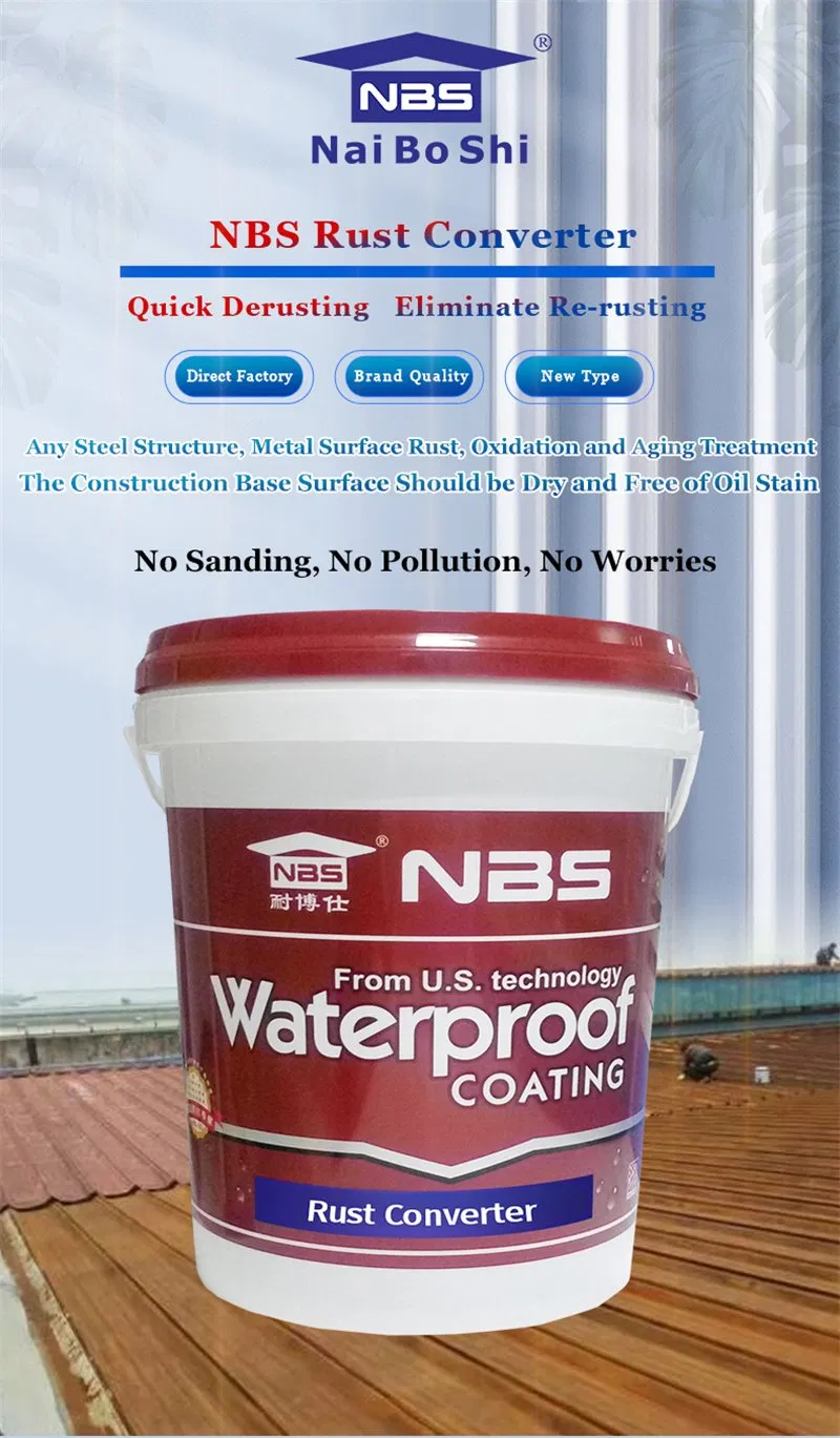 Rust Converter Surface Stabilizing Primer Strong Adhesion Long Term Corrosion Resistant Metal Protection