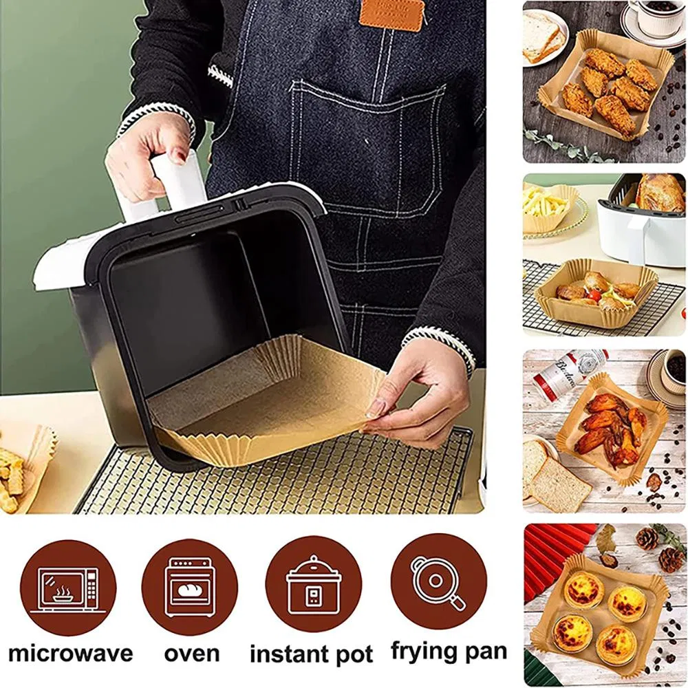 OEM Silicone Coated Air Fryer Paper Liners