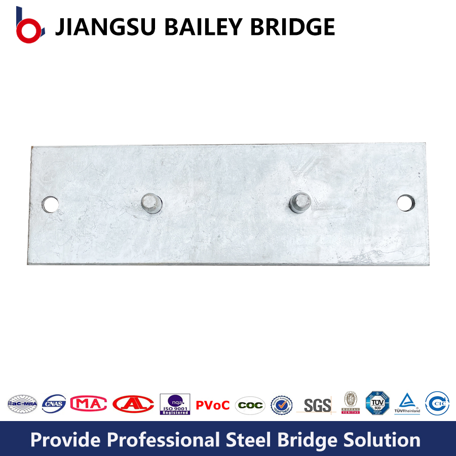 High Performance Precision Machined Anti Slip for Stable Mounting Bailey Bridge