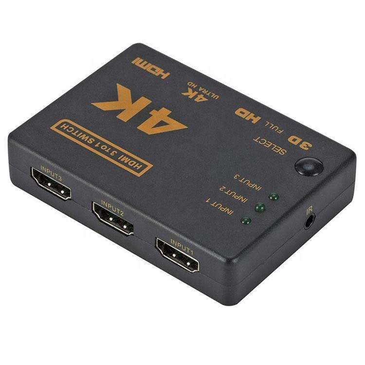 HDMI-коммутатор 3x1, переключатель сигнала