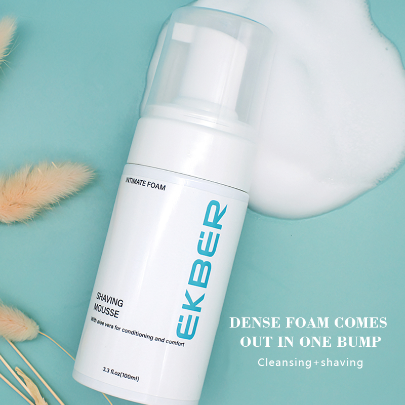 100ml Facial Hair Shaving Mousse for Softening and Gentle Removal