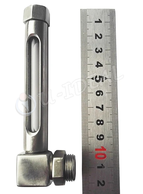 Staniless Steel /Aluminum Oil Sight Glass Oil Viewing Window