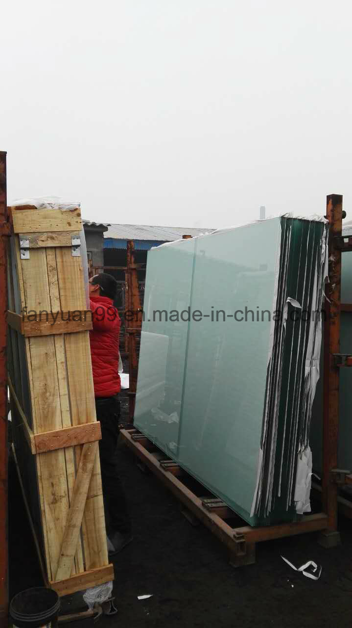 Colored Decorative Acid Etched Frosted Glass Price 12mm