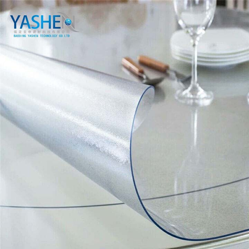 Super Clear Soft PVC Sheet for Tablecloth