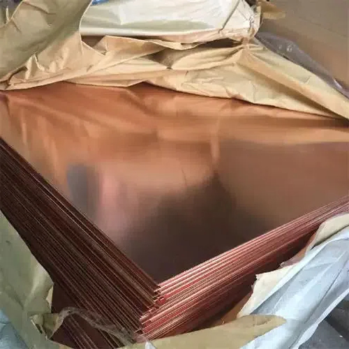 Factory Made C10200 Mirror Surface Conductive High Purity Copper Sheet for Carving Decoration